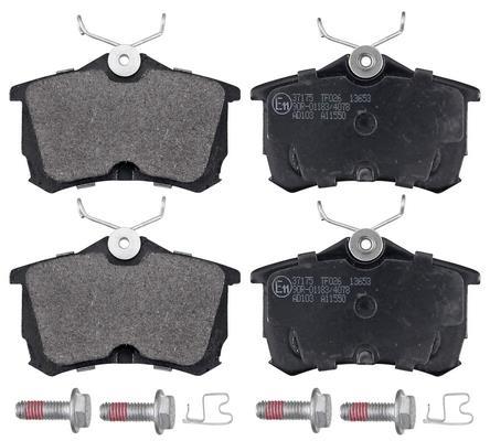 Jogo de 4 pastilhas de travão A.B.S. ALL BRAKE SYSTEMS BV. ref. 37175
