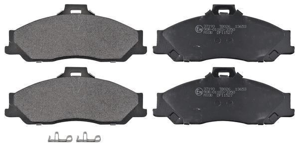 Jogo de 4 pastilhas de travão A.B.S. ALL BRAKE SYSTEMS BV. ref. 37193