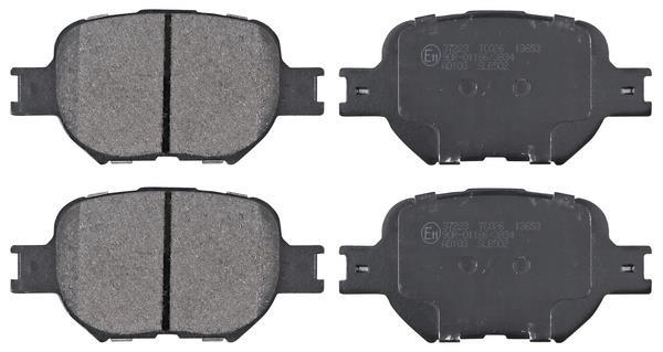 Jogo de 4 pastilhas de travão A.B.S. ALL BRAKE SYSTEMS BV. ref. 37223