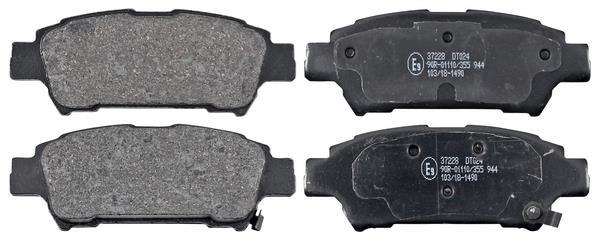 Jogo de 4 pastilhas de travão A.B.S. ALL BRAKE SYSTEMS BV. ref. 37228