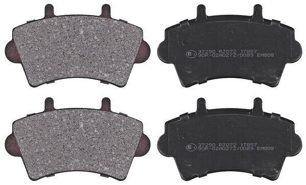 Jogo de 4 pastilhas de travão A.B.S. ALL BRAKE SYSTEMS BV. ref. 37290