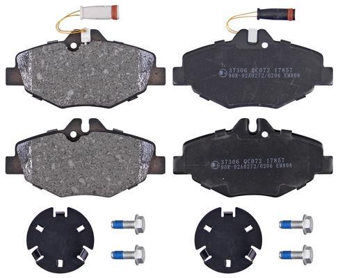 Jogo de 4 pastilhas de travão A.B.S. ALL BRAKE SYSTEMS BV. ref. 37306