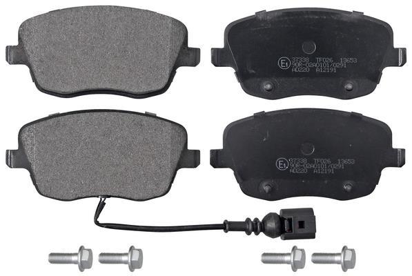 Jogo de 4 pastilhas de travão A.B.S. ALL BRAKE SYSTEMS BV. ref. 37338