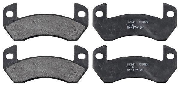 Jogo de 4 pastilhas de travão A.B.S. ALL BRAKE SYSTEMS BV. ref. 37341