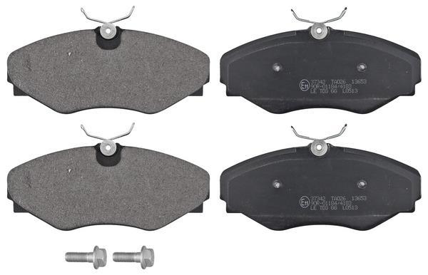 Jogo de 4 pastilhas de travão A.B.S. ALL BRAKE SYSTEMS BV. ref. 37342