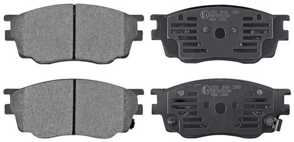 Jeu de 4 plaquettes de frein A.B.S. ALL BRAKE SYSTEMS BV. 37351