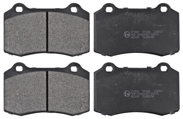 Jogo de 4 pastilhas de travão A.B.S. ALL BRAKE SYSTEMS BV. ref. 37388
