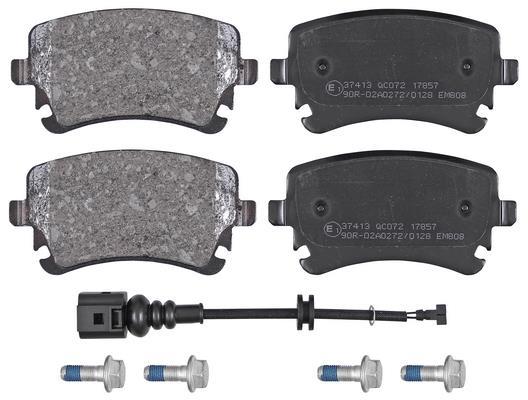 Jogo de 4 pastilhas de travão A.B.S. ALL BRAKE SYSTEMS BV. ref. 37413