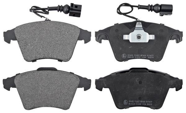 Jogo de 4 pastilhas de travão A.B.S. ALL BRAKE SYSTEMS BV. ref. 37415