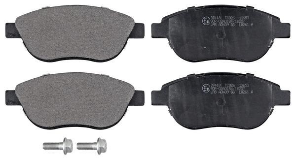 Jogo de 4 pastilhas de travão A.B.S. ALL BRAKE SYSTEMS BV. ref. 37418