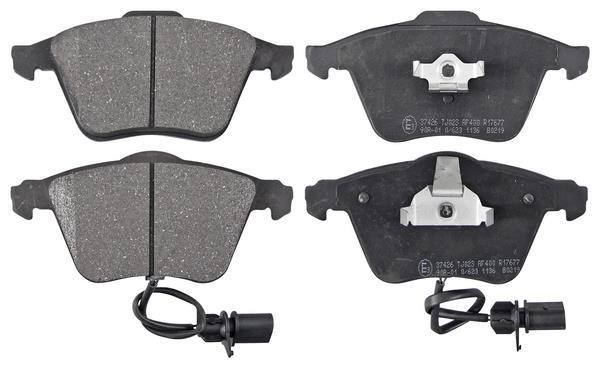 Jeu de 4 plaquettes de frein A.B.S. ALL BRAKE SYSTEMS BV. ref. 37426