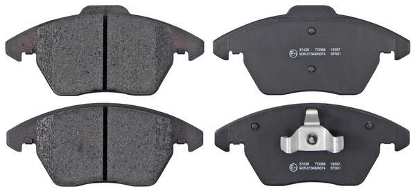 Jogo de 4 pastilhas de travão A.B.S. ALL BRAKE SYSTEMS BV. ref. 37429