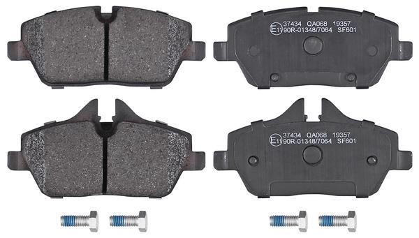 Jogo de 4 pastilhas de travão A.B.S. ALL BRAKE SYSTEMS BV. ref. 37434