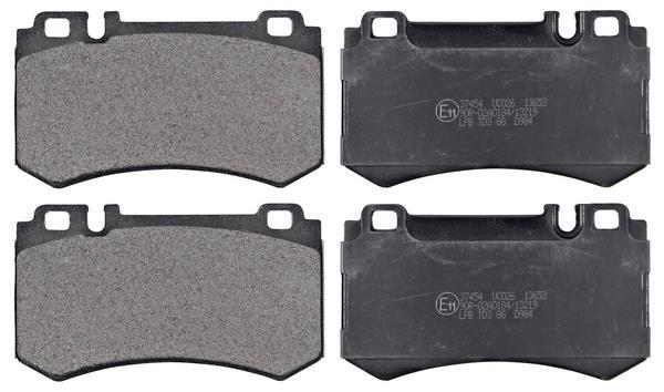 Jogo de 4 pastilhas de travão A.B.S. ALL BRAKE SYSTEMS BV. ref. 37454