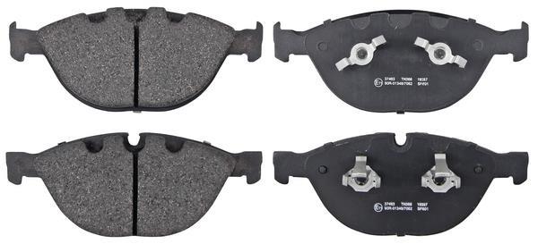 Jogo de 4 pastilhas de travão A.B.S. ALL BRAKE SYSTEMS BV. ref. 37463