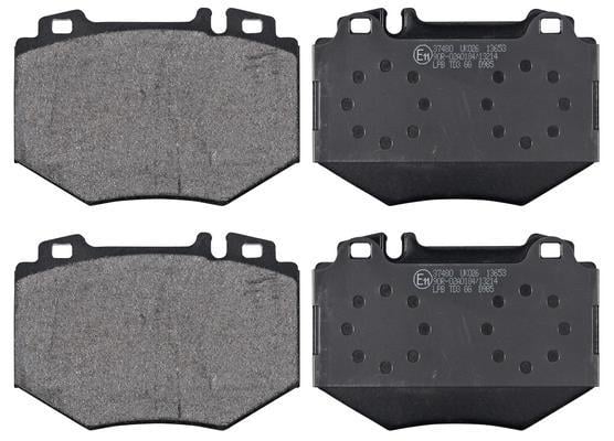 Jogo de 4 pastilhas de travão A.B.S. ALL BRAKE SYSTEMS BV. ref. 37480