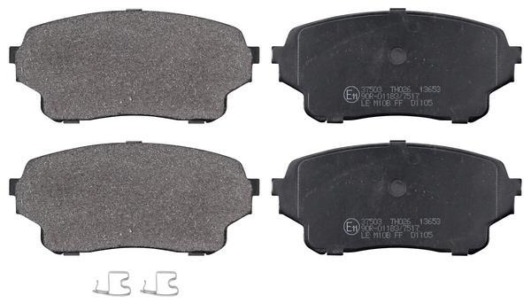 Jogo de 4 pastilhas de travão A.B.S. ALL BRAKE SYSTEMS BV. ref. 37503