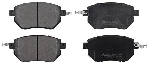Jogo de 4 pastilhas de travão A.B.S. ALL BRAKE SYSTEMS BV. ref. 37504