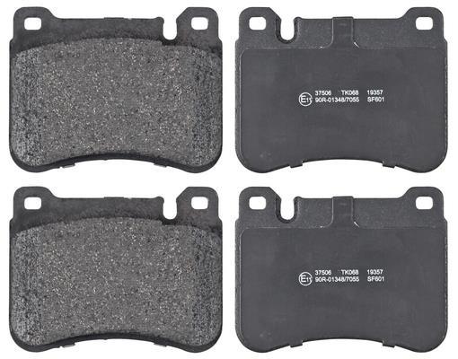 Jogo de 4 pastilhas de travão A.B.S. ALL BRAKE SYSTEMS BV. ref. 37506