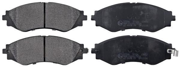 Jogo de 4 pastilhas de travão A.B.S. ALL BRAKE SYSTEMS BV. ref. 37526