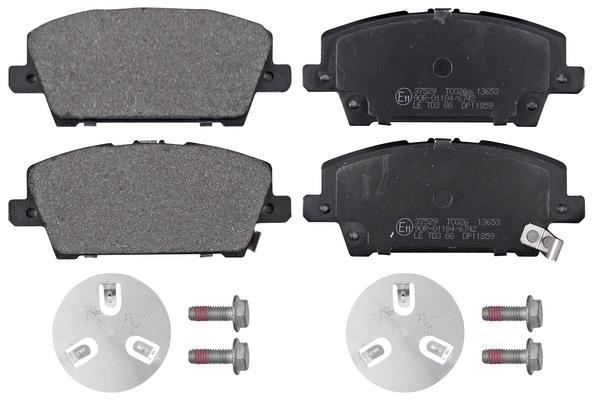 Jogo de 4 pastilhas de travão A.B.S. ALL BRAKE SYSTEMS BV. ref. 37529