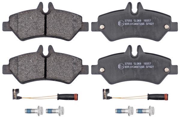 Jogo de 4 pastilhas de travão A.B.S. ALL BRAKE SYSTEMS BV. ref. 37555