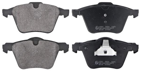 Jogo de 4 pastilhas de travão A.B.S. ALL BRAKE SYSTEMS BV. ref. 37557