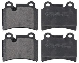Jogo de 4 pastilhas de travão A.B.S. ALL BRAKE SYSTEMS BV. ref. 37575