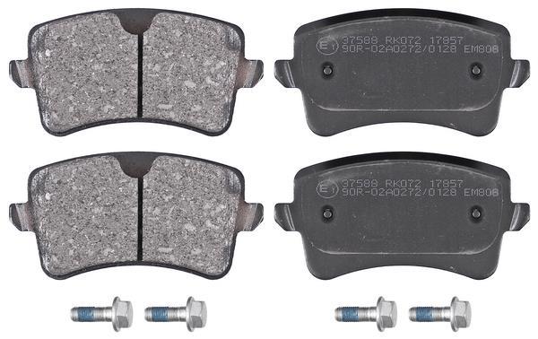 Jogo de 4 pastilhas de travão A.B.S. ALL BRAKE SYSTEMS BV. ref. 37588