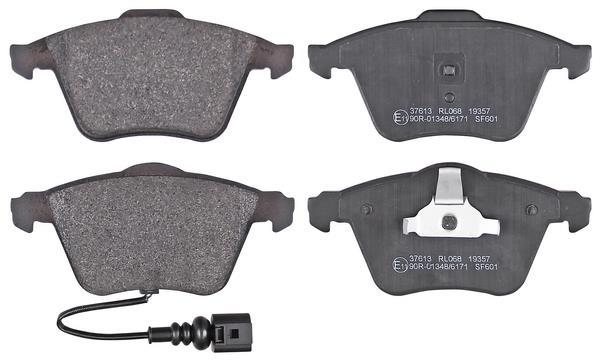 Jogo de 4 pastilhas de travão A.B.S. ALL BRAKE SYSTEMS BV. ref. 37613