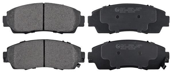 Jogo de 4 pastilhas de travão A.B.S. ALL BRAKE SYSTEMS BV. ref. 37627