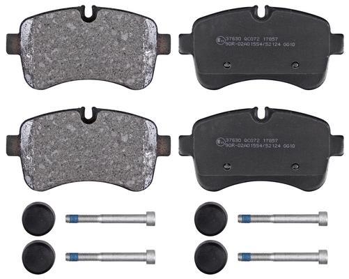 ABS All Brake Systems 36114 - Kit Pastiglie Freno, Freno Di Stazionamento A Disco