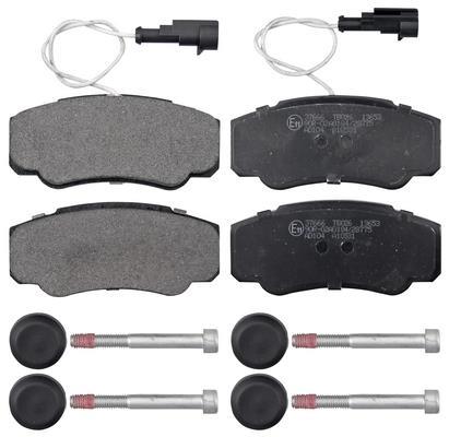 Jogo de 4 pastilhas de travão A.B.S. ALL BRAKE SYSTEMS BV. ref. 37666