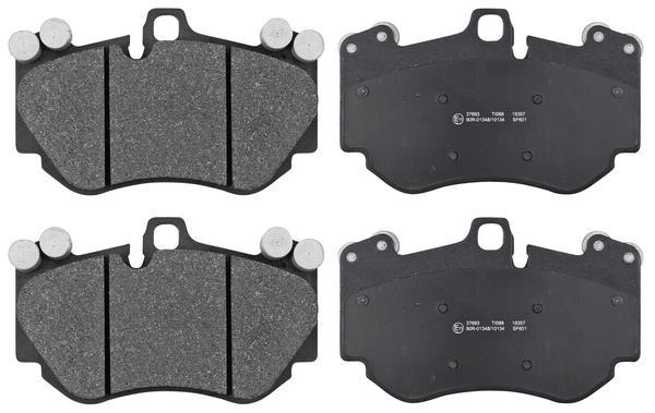 Jogo de 4 pastilhas de travão A.B.S. ALL BRAKE SYSTEMS BV. ref. 37693