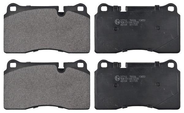 Jogo de 4 pastilhas de travão A.B.S. ALL BRAKE SYSTEMS BV. ref. 37712