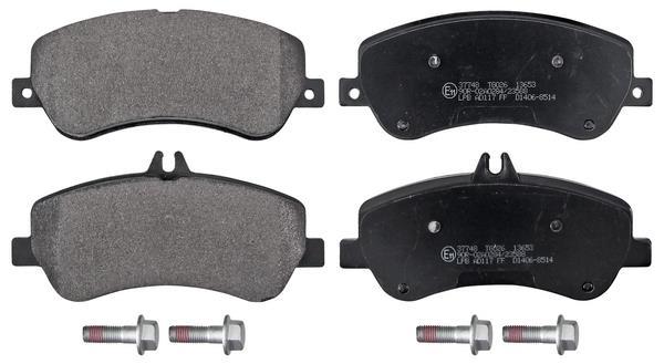 Jogo de 4 pastilhas de travão A.B.S. ALL BRAKE SYSTEMS BV. ref. 37748