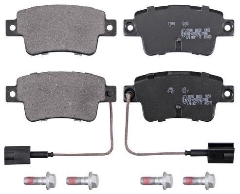 Jogo de 4 pastilhas de travão A.B.S. ALL BRAKE SYSTEMS BV. ref. 37796