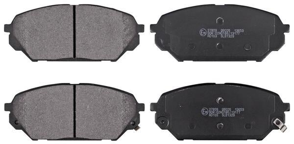 Jogo de 4 pastilhas de travão A.B.S. ALL BRAKE SYSTEMS BV. ref. 37809