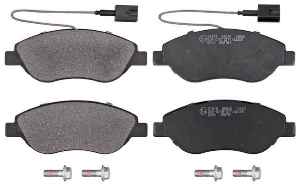 Jeu de 4 plaquettes de frein A.B.S. ALL BRAKE SYSTEMS BV. 37818