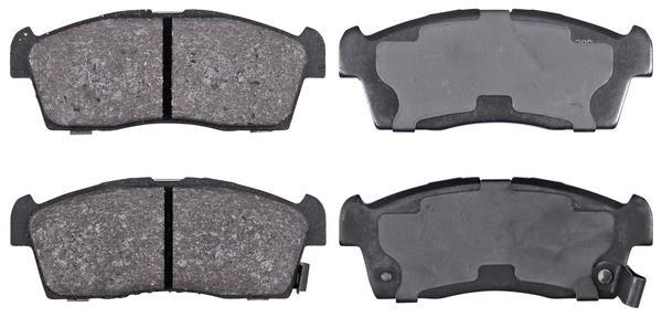 Jogo de 4 pastilhas de travão A.B.S. ALL BRAKE SYSTEMS BV. ref. 37906