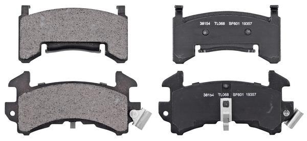 Jogo de 4 pastilhas de travão A.B.S. ALL BRAKE SYSTEMS BV. ref. 38154