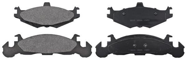 Jogo de 4 pastilhas de travão A.B.S. ALL BRAKE SYSTEMS BV. ref. 38219