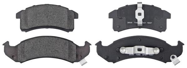Jogo de 4 pastilhas de travão A.B.S. ALL BRAKE SYSTEMS BV. ref. 38505
