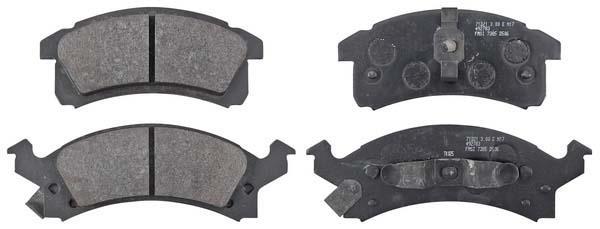 Jogo de 4 pastilhas de travão A.B.S. ALL BRAKE SYSTEMS BV. ref. 38506