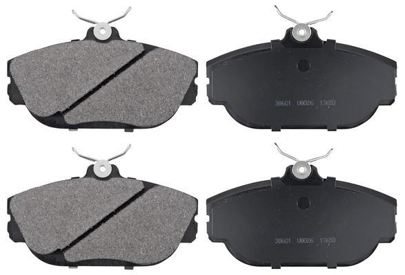 Jeu de 4 plaquettes de frein A.B.S. ALL BRAKE SYSTEMS BV. ref. 38601