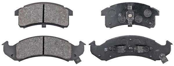 Jogo de 4 pastilhas de travão A.B.S. ALL BRAKE SYSTEMS BV. ref. 38623
