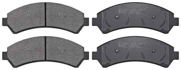 Jogo de 4 pastilhas de travão A.B.S. ALL BRAKE SYSTEMS BV. ref. 38726