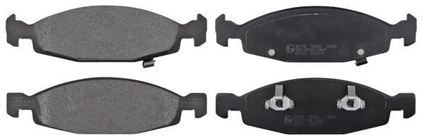 Jogo de 4 pastilhas de travão A.B.S. ALL BRAKE SYSTEMS BV. ref. 38790