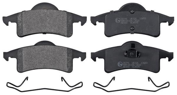 Jogo de 4 pastilhas de travão A.B.S. ALL BRAKE SYSTEMS BV. ref. 38791