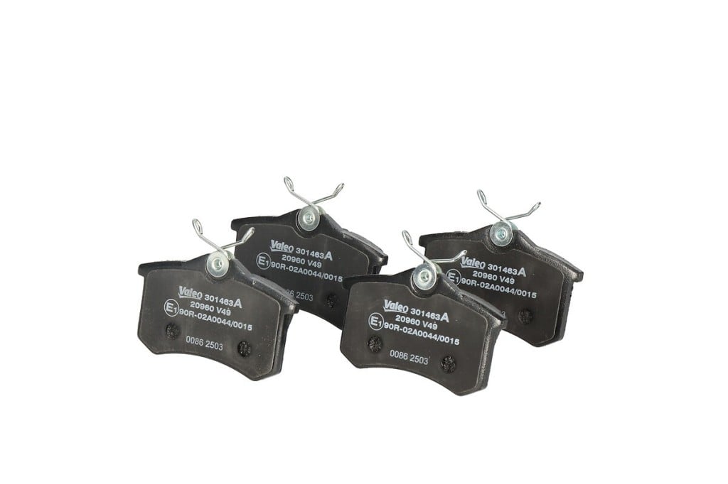 Jeu de 4 plaquettes de frein VALEO ref. 301463A